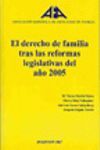 DERECHO DE FAMILIA TRAS REFORMAS LEG.2005