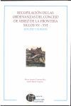 RECOPILACION DE ORDENANZAS DEL CONCEJO DE XEREZ DE LA FRA. S. XV-XVI