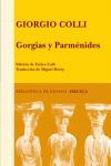 GORGIAS Y PARMENIDES BEM-72