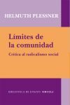 LOS LIMITES DE LA COMUNIDAD , CRÍTICA AL RADICALISMO SOCIAL   BE-77