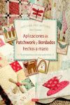 APLICACIONES DE PARCHWORK Y BORDADOS HECHOS A MANO