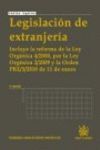 LEGISLACION DE EXTRANJERIA. INCLUYE LA REFORMA DE LA LEY ORGANICA 4/20