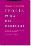 TEORÍA PURA DEL DERECHO INTRODUCCIÓN A LOS PROBLEMAS DE LA CIENCIA JURÍDICA PRIMERA EDICIÓN DE 1934