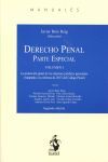 DERECHO PENAL. PARTE ESPECIAL. VOLUMEN I.