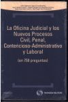 OFICINA JUDICIAL Y LOS NUEVOS PROCESOS CIVIL, PE-