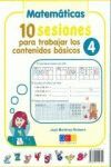 10 SESIONES PARA TRABAJAR LOS CONTENIDO BÁSICOS Nº 4  LENGUA Y MATEMÁTICAS