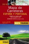 2016 MAPA DE CARRETERAS DE ESPAÑA Y PORTUGAL 1:340.000