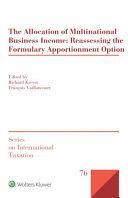THE ALLOCATION OF MULTINATIONAL BUSINESS INCOME