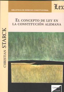 CONCEPTO DE LEY EN LA CONSTITUCION ALEMANA