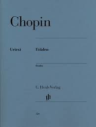 ESTUDIOS PIANO CHOPIN URTEXT (HENLE VERLAG)